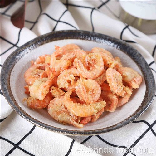 Deliciosos camarones de mariscos en venta